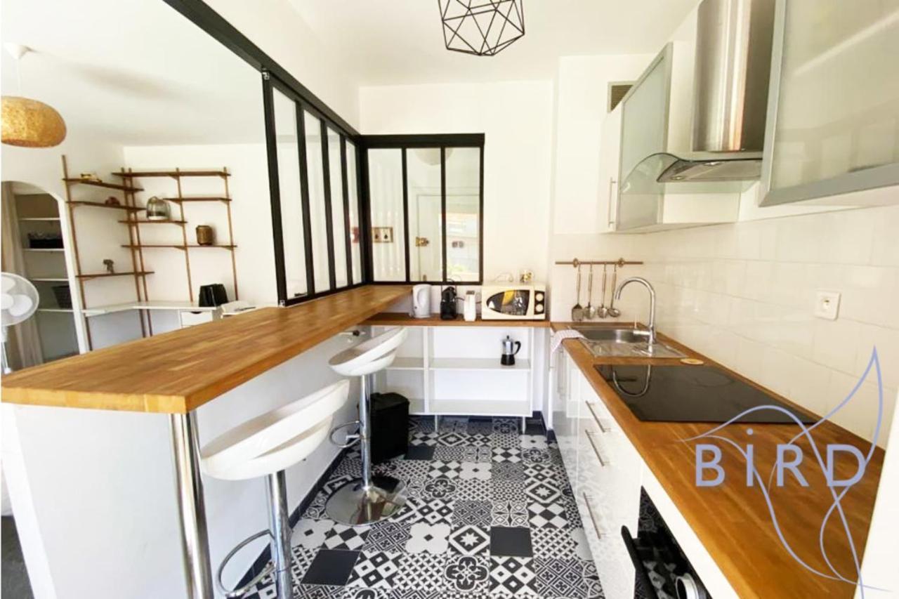 Bright Flat Near To The Beach & Harbor Saint-Laurent-du-Var Exteriör bild